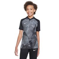 Nike Dri-Fit Precision VI Trainingsshirt Kids Zwart Grijs Wit - thumbnail