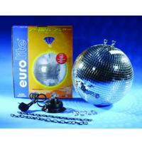 Eurolite Mirror ball 30cm with MD-1515 motor Meerkleurig