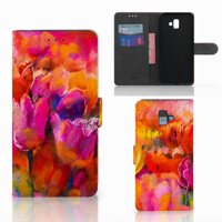 Hoesje Samsung Galaxy J6 Plus (2018) Tulips