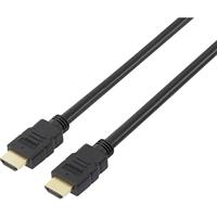 SpeaKa Professionele HDMI-aansluitkabel HDMI-A stekker, HDMI-A stekker 5,00 m zwart SP-7870704 Audio Return Channel,