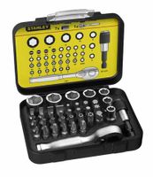 Stanley handgereedschap Bitset Expert Pro 1/4" - Ratelsleutel (40 delig) - 1-13-906