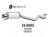 Middendemper ASSO, u.a. fÃ¼r Opel, Vauxhall