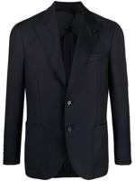 Lardini Blazer met enkele rij knopen - Blauw