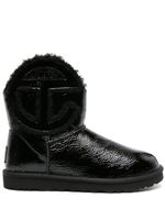 UGG x Telfar bottines en cuir à patch logo - Noir