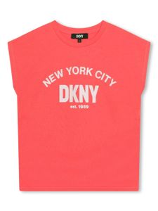 Dkny Kids débardeur à logo imprimé - Rose