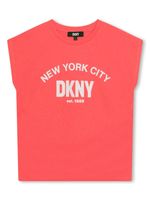 Dkny Kids débardeur à logo imprimé - Rose - thumbnail