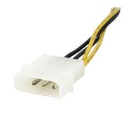 StarTech.com 15 cm 4-Pin naar 8-Pin EPS Voedingsadapter met LP4 F/M - thumbnail