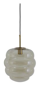 Light & Living Hanglamp Misty - Amber/Goud