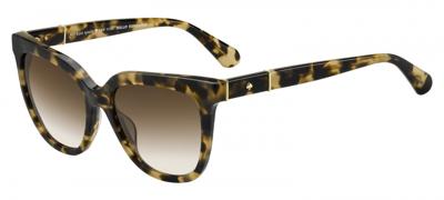 Kate Spade zonnebril Kahli dames zwart/goud Kate Spade zonnebril Kahli dames zwart/goud