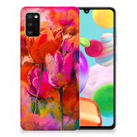 Hoesje maken Samsung Galaxy A41 Tulips