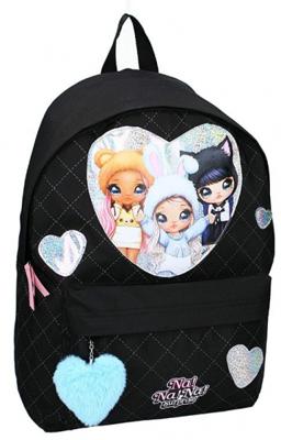 Na!Na!Na! Surprise rugzak Disco meisjes 18 liter polyester zwart Na!Na!Na! Surprise rugzak Disco meisjes 18 liter polyester zwart