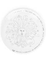 Fornasetti assiette décorative Solitario - Blanc