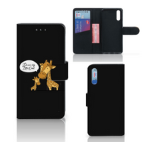 Huawei P20 Leuk Hoesje Giraffe