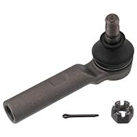 febi bilstein 43227 spoorstangeindstuk met kroonmoer en splint, 1 stuk