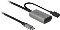Delock Actieve USB 3.1 Gen 1 verlengkabel USB Type-C 5 m