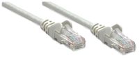 Intellinet 319973 RJ45 Netwerkkabel, patchkabel CAT 5e U/UTP 15.00 m Grijs 1 stuk(s) - thumbnail