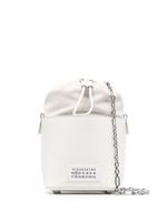 Maison Margiela sac seau 5AC en cuir - Blanc - thumbnail