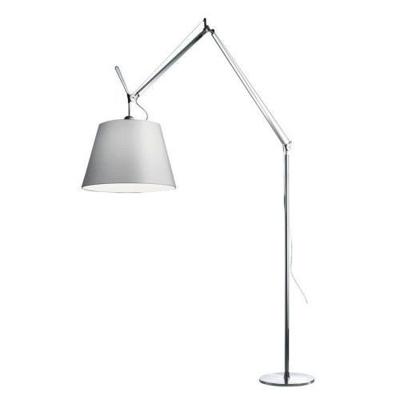 Artemide - Tolomeo Mega 42cm vloerlamp Grijs Satijn