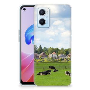 OPPO A96 | OPPO A76 TPU Hoesje Koeien