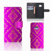 Wallet Case HTC U Play Barok Roze