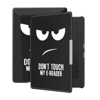 Lunso - Geschikt voor Kobo Aura H20 Edition 1 hoes (6.8 inch) - sleep cover - Don't Touch