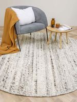 MOMO Rugs - Vloerkleed Stone Beige Rond - 200 rond