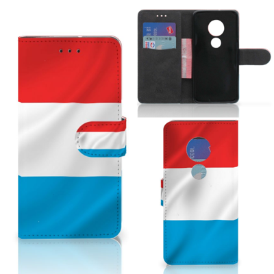 Motorola Moto G7 Play Bookstyle Case Luxemburg