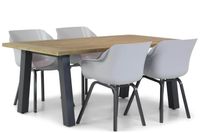 Hartman Sophie element/Glasgow 180 cm dining tuinset 5-delig - thumbnail