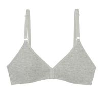 Soft-bh van bio-katoen, Zwart 80B