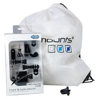 PRO-mounts Voor- en zijmontage.