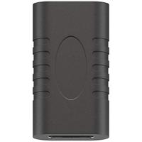 Goobay 45393 USB-C verlenging, zwart, 1