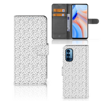 OPPO Reno 4 Pro 5G Telefoon Hoesje Stripes Dots