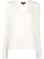 Theory cardigan en laine - Blanc