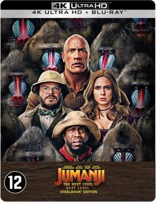 Jumanji - The Next Level (4K Ultra HD En Blu-Ray) (Steelbook) - 4K Blu-Ray (8712609641103) Jumanji - The Next Level (4K Ultra HD En Blu-Ray) (Steelbook) - 4K Blu-Ray (8712609641103)