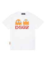 DSQUARED2 KIDS x Pac-man t-shirt à imprimé graphique - Blanc