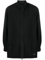 Y-3 surchemise à fermeture zippée - Noir