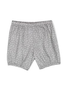 Bonpoint short bloomer en coton à fleurs - Gris