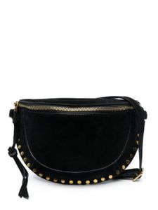 ISABEL MARANT sac banane Skano en daim - Noir