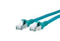 Metz Connect 1308451555-E RJ45 Netwerkkabel, patchkabel CAT 6A S/FTP 1.50 m Groen Snagless 1 stuk(s)