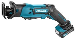 Makita JR103DSAE 10,8v Reciprozaag 2,0 Ah accu (2 st), lader, koffer - JR103DSAE