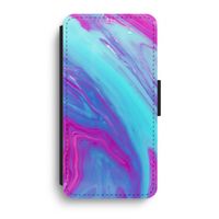 Zweverige regenboog: iPhone XR Flip Hoesje - thumbnail