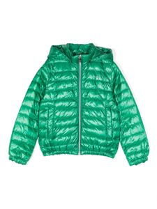 Herno Kids veste matelassée à capuche - Vert