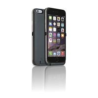 RealPower BP-4000 zwart, mobiele oplader met 4.000 mAh en beschermhoes voor de iPhone 6 Plus