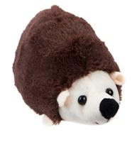 Kamparo pluchen knuffel Egel 14 cm junior donkerbruin