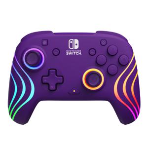 PDP Afterglow Wave Paars Gamepad Analoog/digitaal Nintendo Switch, Nintendo Switch OLED