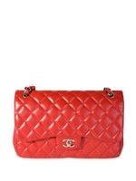 CHANEL Pre-Owned sac porté épaule Jumbo Double Flap - Rouge