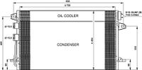 Condensor, airconditioning 35617