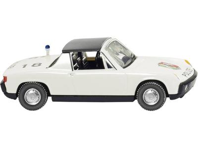 Wiking 0864 37 H0 Hulpdienstvoertuig Porsche 914 VW politie Noordrijn-Westfalen