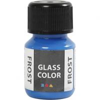 Creotime glas- & porseleinverf Glass Color 30 ml frost blauw