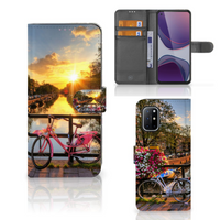 OnePlus 8T Flip Cover Amsterdamse Grachten - thumbnail